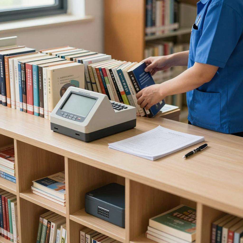 南桥镇图书管理员专用借阅台定制第一张图