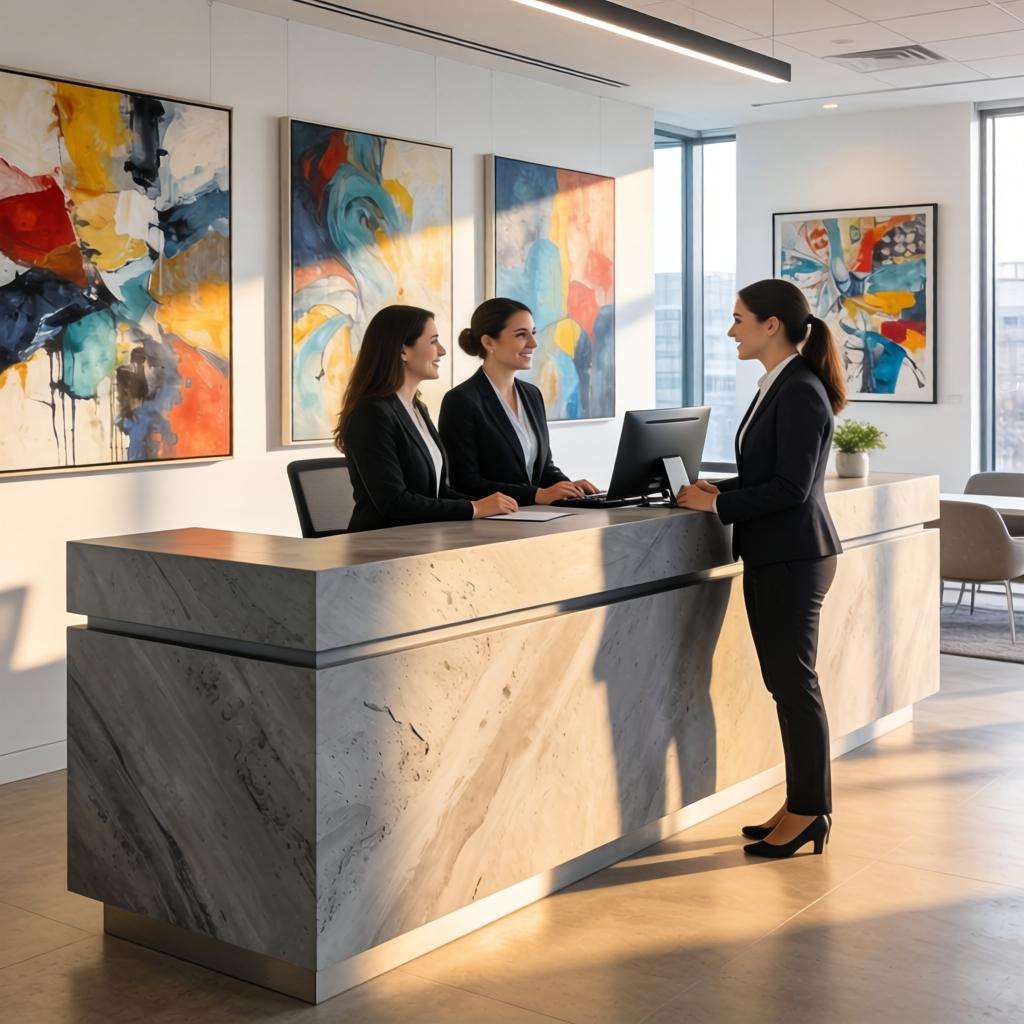 连云港文化中心前台：定制材料新选择第一张图