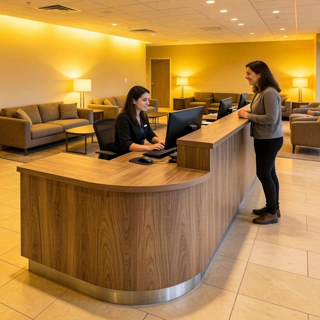 连云港文化中心前台：定制材料新选择第三张图