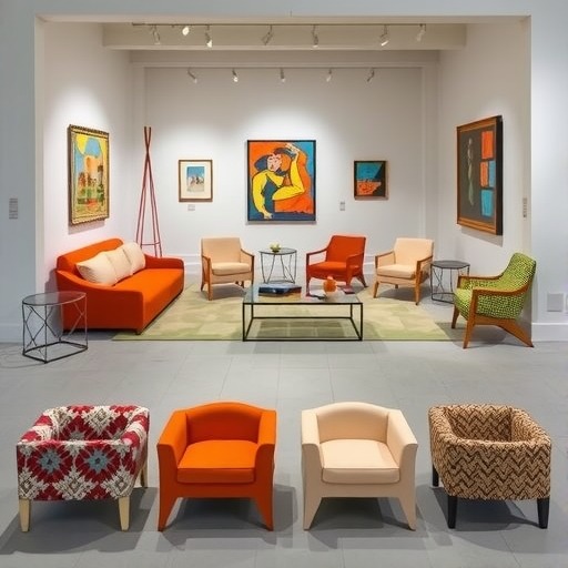 康健新村街道艺术馆，专业定制个性化沙发椅(图2)