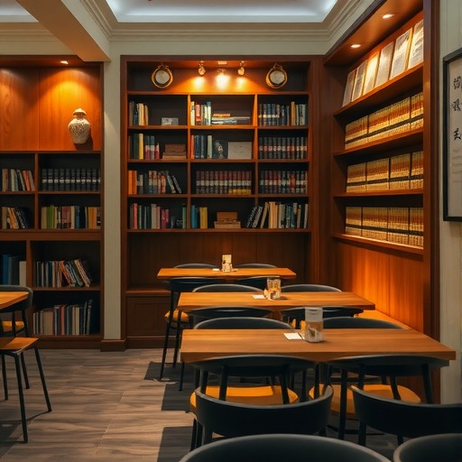 定制出版集团特色：四川书店咖啡区桌椅设置(图2)