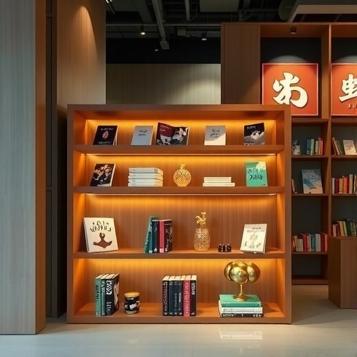 个性化书店展示台,徐汇区凌云路街道定制(图1) 个性化书店展示台,徐汇区凌云路街道定制(图1)