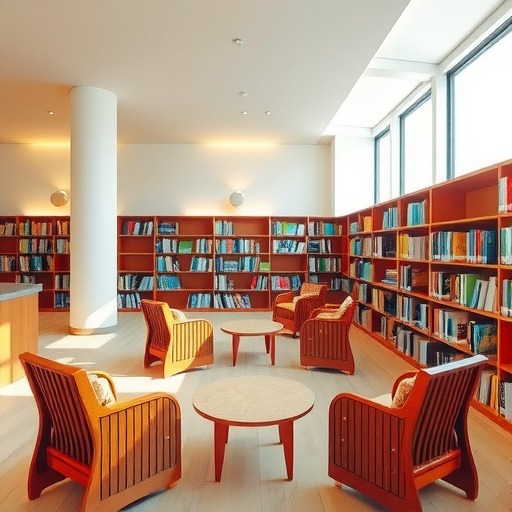 闵行区微型图书馆，定制专属休闲桌椅(图2)