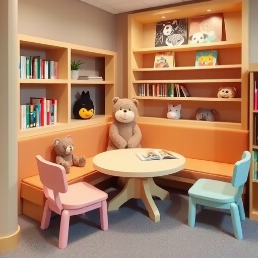 南桥镇图书馆儿童专用3-6岁趣味桌椅(图1) 南桥镇图书馆儿童专用3-6岁趣味桌椅(图1)