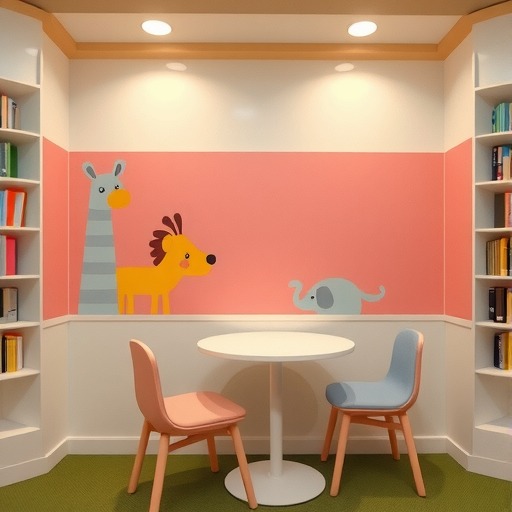 南桥镇图书馆儿童专用3-6岁趣味桌椅(图2) 南桥镇图书馆儿童专用3-6岁趣味桌椅(图2)