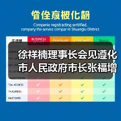 徐祥楠理事长会见遵化市人民政府市长张福增（图3）