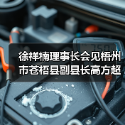 徐祥楠理事长会见梧州市苍梧县副县长高方超一行（图4）