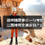 徐祥楠理事长一行考察江西樟树金属家具产业(图1) 徐祥楠理事长一行考察江西樟树金属家具产业(图1)