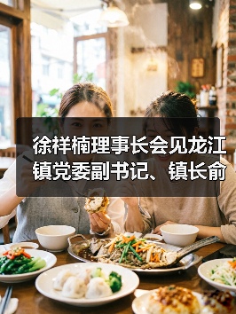 徐祥楠理事长会见龙江镇党委副书记、镇长俞飞燕一行(图2) 徐祥楠理事长会见龙江镇党委副书记、镇长俞飞燕一行(图2)