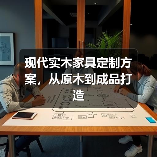 现代实木家具定制方案，从原木到成品打造独一无二的家