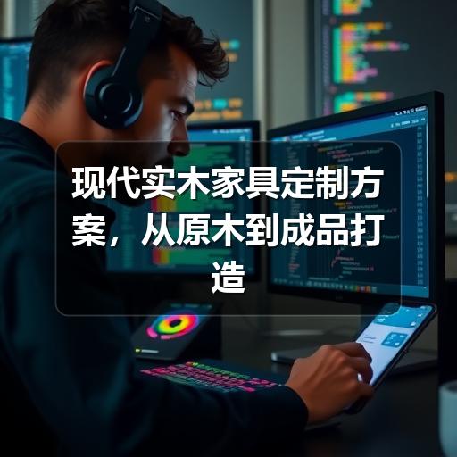 现代实木家具定制方案，从原木到成品打造独一无二的家