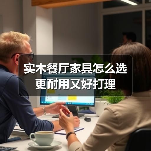 实木餐厅家具怎么选更耐用又好打理(图3) 实木餐厅家具怎么选更耐用又好打理